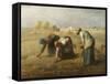 The Gleaners, 1857-Jean-François Millet-Framed Stretched Canvas