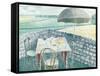 Tea at Furlongs-Eric Ravilious-Framed Stretched Canvas