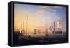 Baltimore Harbour, 1850-Fitz Henry Lane-Framed Stretched Canvas