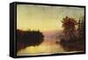 Greenwood Lake at Twilight, 1873-Jasper Francis Cropsey-Framed Stretched Canvas