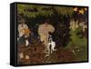 Twilight the Game of Croquet-Pierre Bonnard-Framed Stretched Canvas