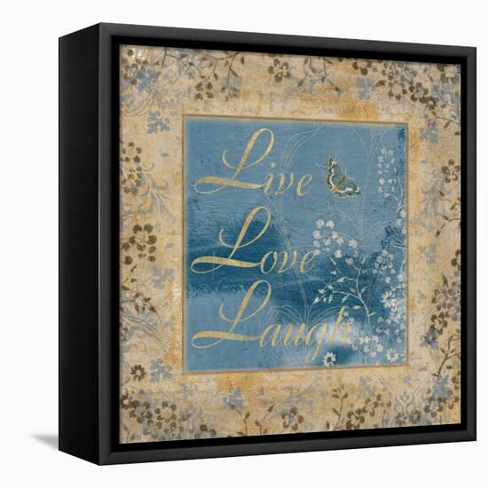 Live Love Laugh-Artique Studio-Framed Stretched Canvas