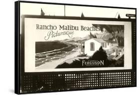 Rancho Malibu Billboard-null-Framed Stretched Canvas