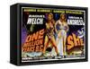 One Million Years BC, 1966, She, 1965, US lobby card-null-Framed Stretched Canvas