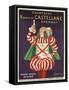 Champagne Castellane French Advertising Poster-null-Framed Stretched Canvas