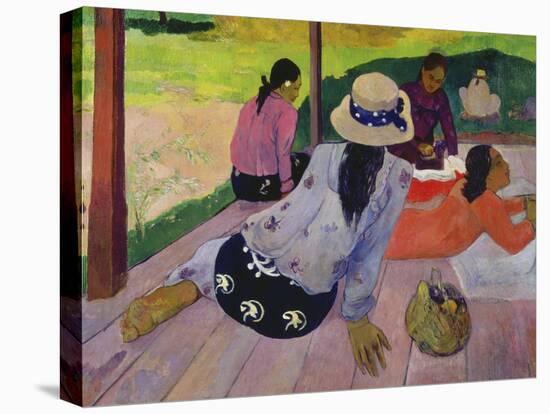 The Siesta, about 1892-94-Paul Gauguin-Stretched Canvas