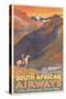 South African Airways Poster-null-Stretched Canvas