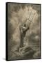 Moses Receiving the Ten Commandments-Science Source-Framed Stretched Canvas