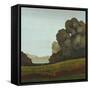 Distant Meadow II-Robert Charon-Framed Stretched Canvas