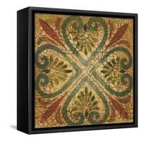 Spanish Tiles VI-Liz Jardine-Framed Stretched Canvas