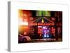 Instants of NY Series - Urban Scene by Night - Vintage Store in Times Square - Manhattan-Philippe Hugonnard-Stretched Canvas