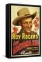 THE ARIZONA KID, center: Roy Rogers, 1939-null-Framed Stretched Canvas