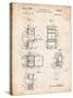 Hiking And Camping Backpack Patent-Cole Borders-Stretched Canvas