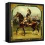 General d'Hautpoul on Horseback-Jean Baptiste Edouard Detaille-Framed Stretched Canvas