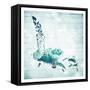 Turtles In The Sea-Milli Villa-Framed Stretched Canvas