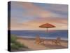 Summer on the Sand-Vivien Rhyan-Stretched Canvas