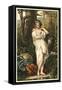 Bather and Voyeur-null-Framed Stretched Canvas