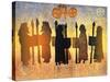 Border Picts, 2000-Gloria Wallington-Stretched Canvas