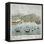 View of San Francisco, Formerly Yerba Buena, in 1846-7-null-Framed Stretched Canvas
