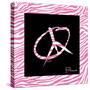 Peace Hot Pink-OnRei-Stretched Canvas