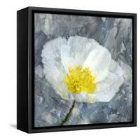 Poppy Blues 1-Ann Bailey-Framed Stretched Canvas