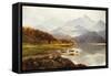 Lakeside Gathering-Henry John Boddington-Framed Stretched Canvas