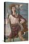 Saint Christopher and the Infant Christ Mural-Domenico Ghirlandaio-Stretched Canvas