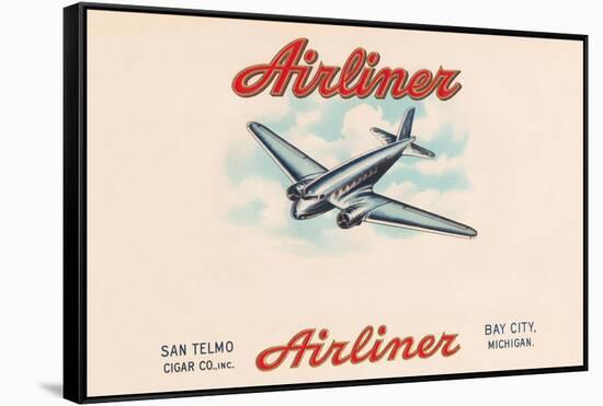 Airliner Brand Cigars-null-Framed Stretched Canvas