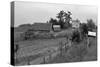 Negro Sharecropper Farm-Dorothea Lange-Stretched Canvas