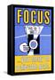 Focus-null-Framed Stretched Canvas