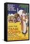 Tank Corps Recruitment-null-Framed Stretched Canvas