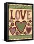 Love I-Debbie McMaster-Framed Stretched Canvas