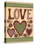 Love I-Debbie McMaster-Stretched Canvas