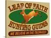 Leap of Faith Hunting-Mark Frost-Stretched Canvas