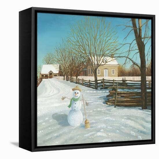 Jack Frost-Kevin Dodds-Framed Stretched Canvas