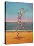 Skelly Dancer VIII-Marie Marfia-Stretched Canvas