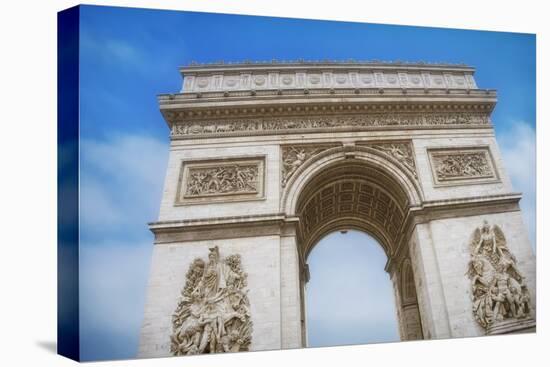 Arc de Triomphe III-Cora Niele-Stretched Canvas