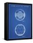 PP62-Blueprint Leather Soccer Ball Patent Poster-Cole Borders-Framed Stretched Canvas