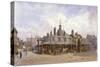 View of Oxford Market, St Marylebone, Westminster, London, C1880-John Crowther-Stretched Canvas