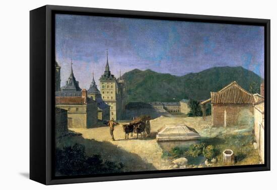 View of the Escorial, Spain, Early 18th Century-Michel-ange Houasse-Framed Stretched Canvas