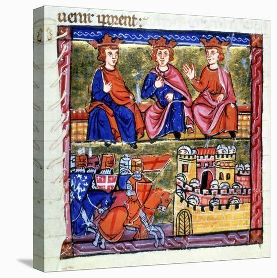 Council of Acre and the Siege of Damascus, 1147-1148-null-Stretched Canvas