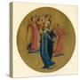 'Detail from the Coronation of the Virgin', 15th century, (c1909)-Fra Angelico-Stretched Canvas