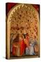 Angels from the Coronation of the Virgin Polyptych-Giotto di Bondone-Stretched Canvas