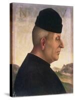 Portrait of Niccolo Vitelli (1414-86)-Luca Signorelli-Stretched Canvas