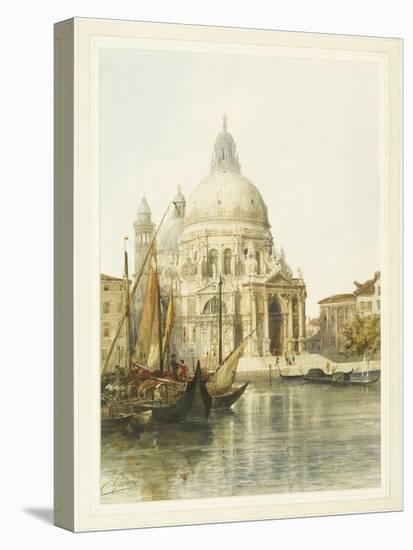 Santa Maria Della Salute, Venice-Jacques Guiaud-Stretched Canvas