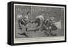 The Final Tie for the Football Association Cup at the Crystal Palace-Frank Gillett-Framed Stretched Canvas