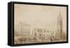 St Nicholas' Cathedral-C. W. Clennell-Framed Stretched Canvas