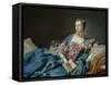 Madame De Pompadour, C.1758-Francois Boucher-Framed Stretched Canvas