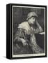 Her Considering Cap-Edward Frederick Brewtnall-Framed Stretched Canvas