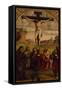 Christ's Crucifixion with St Francis of Assisi and St Jerome, Ca 1485-Francesco Francia-Framed Stretched Canvas